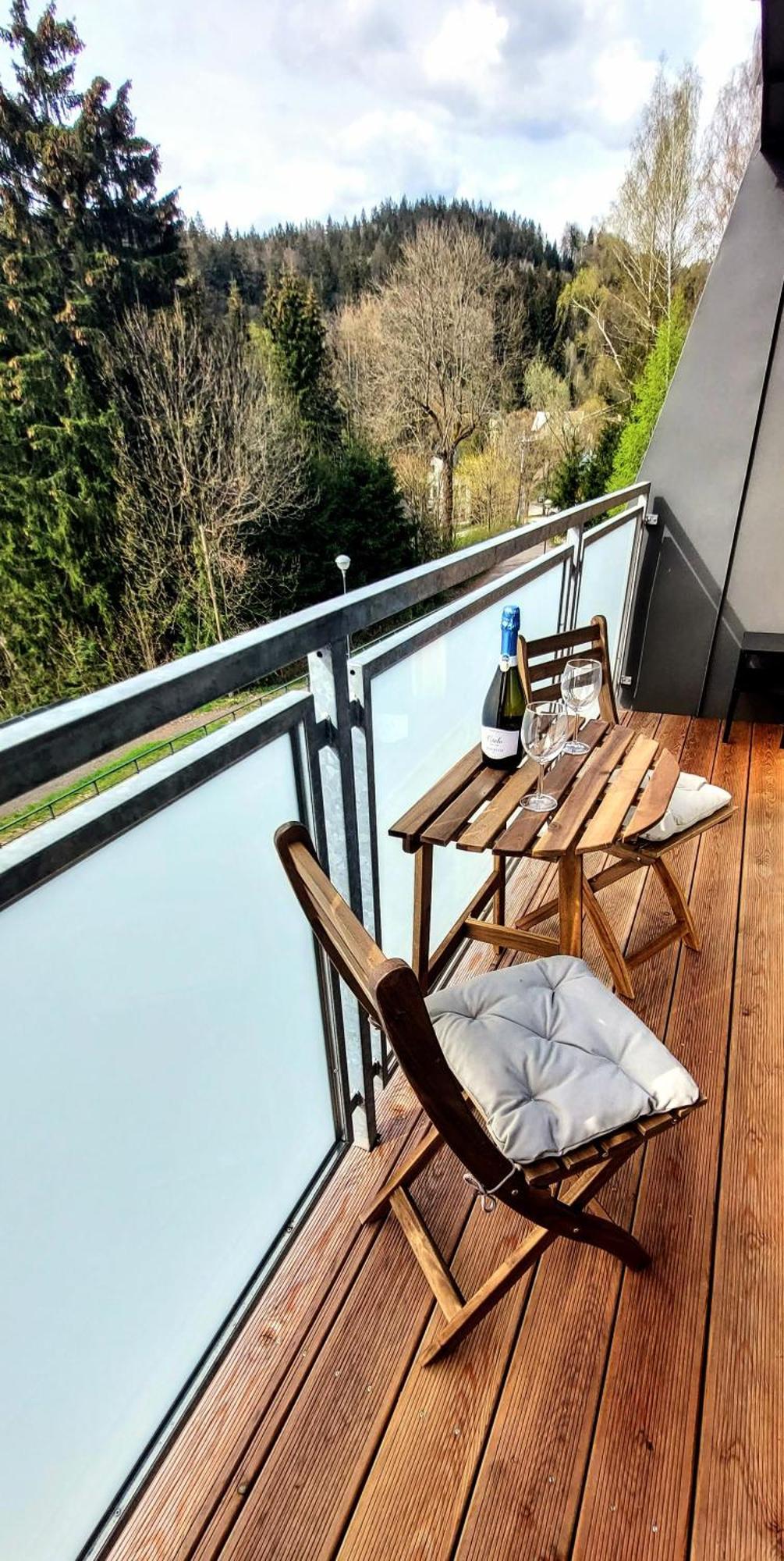 Apartman Na Kraji Lesa Janov nad Nisou Exteriér fotografie