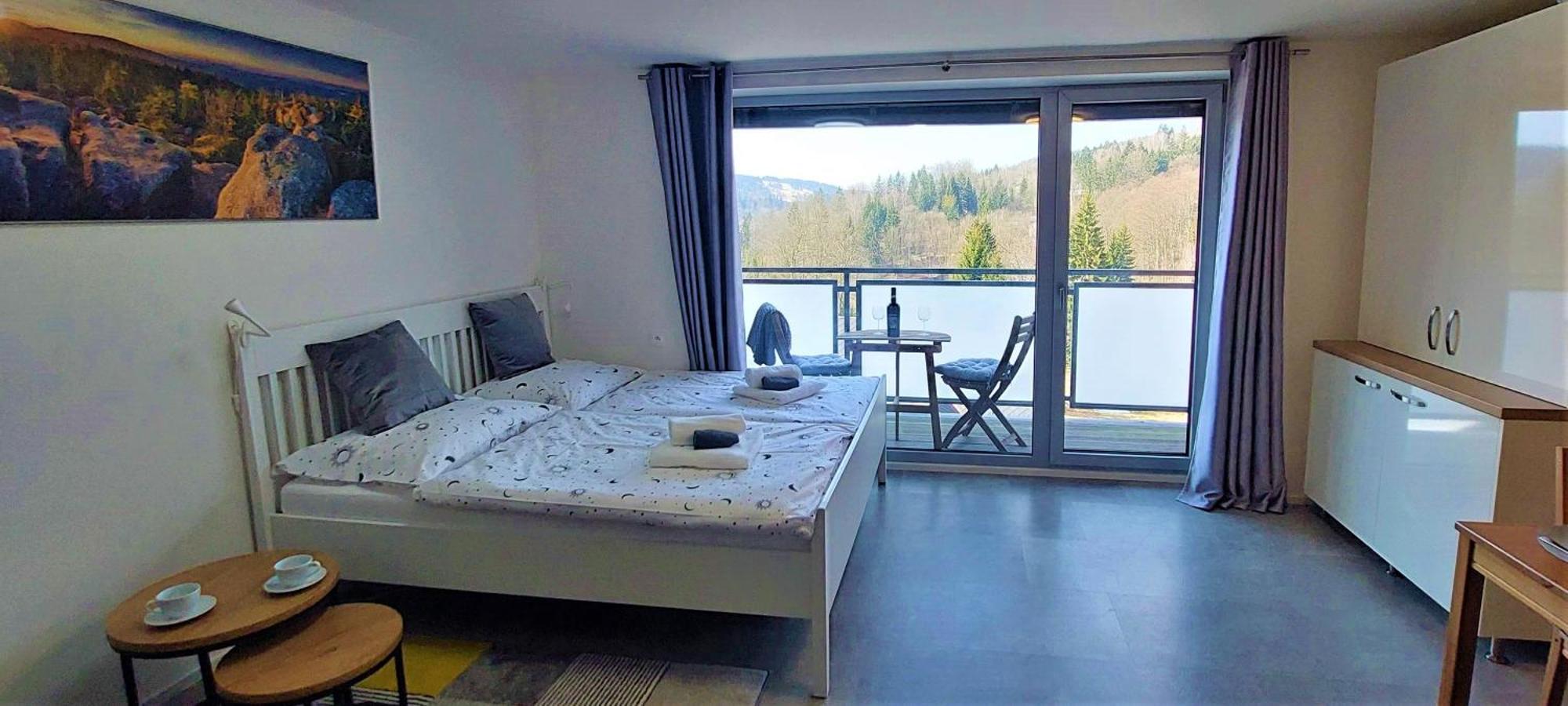 Apartman Na Kraji Lesa Janov nad Nisou Exteriér fotografie